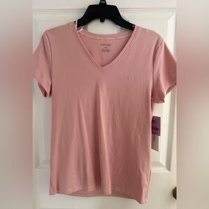 Calvin Klein Soft Pink Short Sleeve Tee